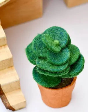 Tara Treasures- felt succulent