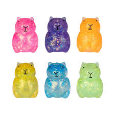Smoosho’s-super squeeze glitter Capybara
