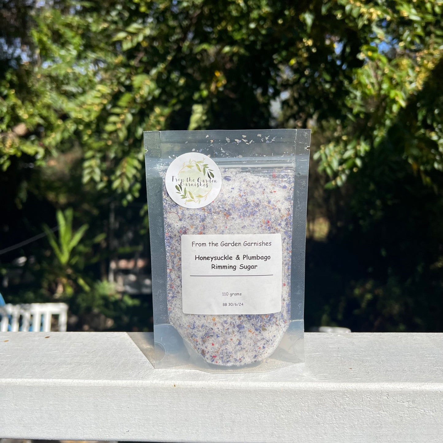 Rimming Sugar - From the Garden Garnishes