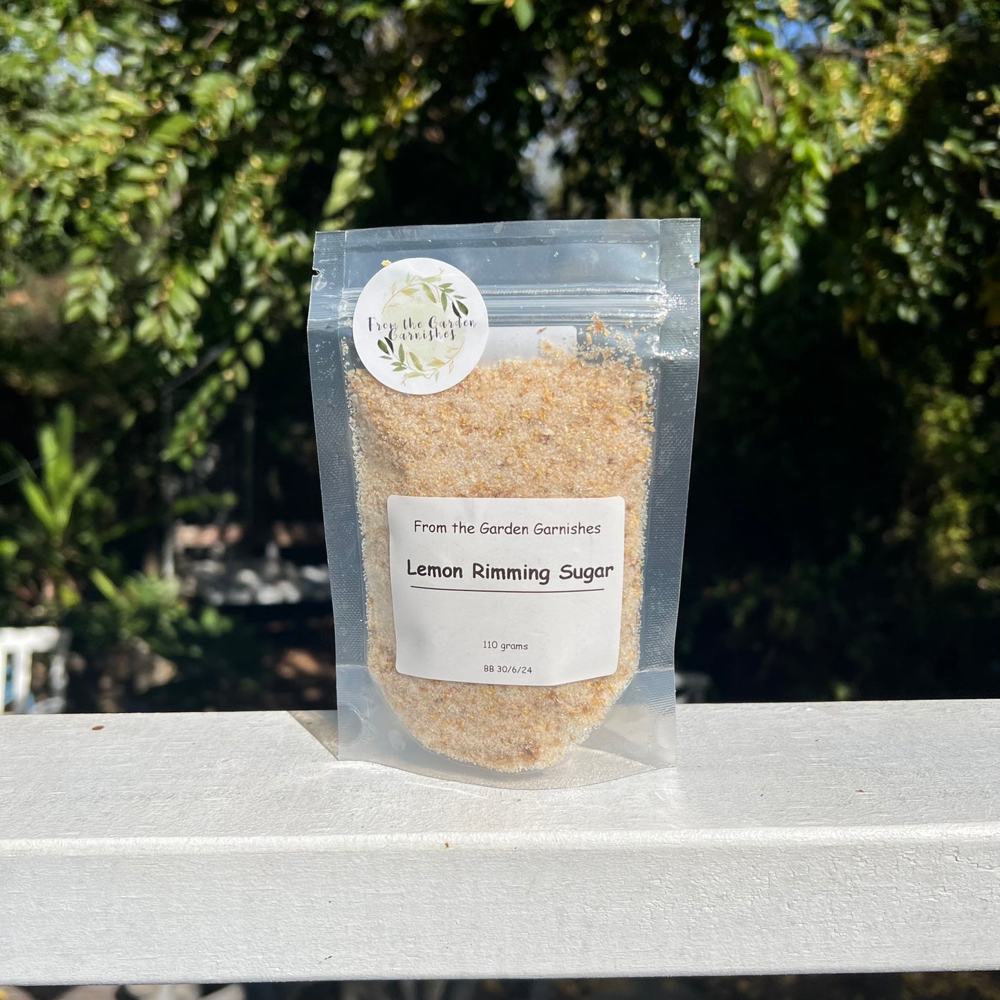 Rimming Sugar - From the Garden Garnishes