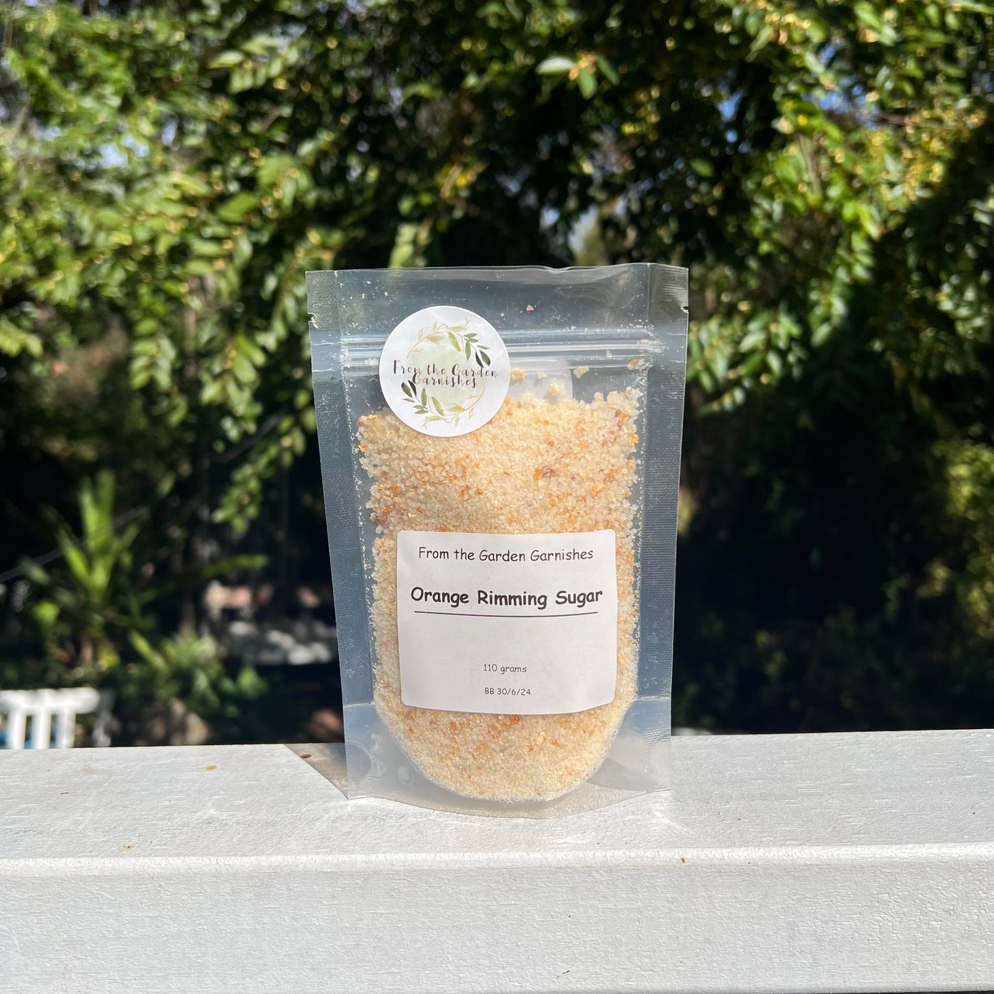 Rimming Sugar - From the Garden Garnishes