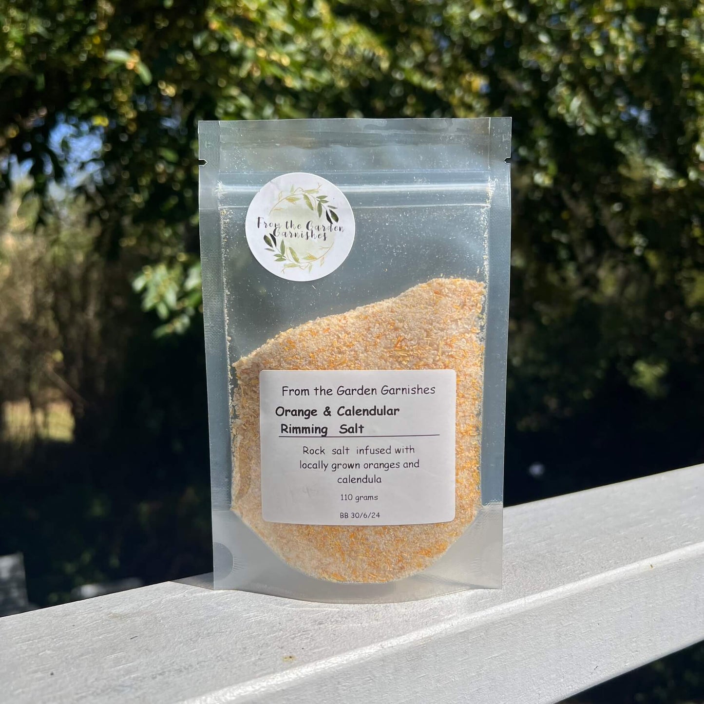 Rimming Salt - From the Garden Garnishes