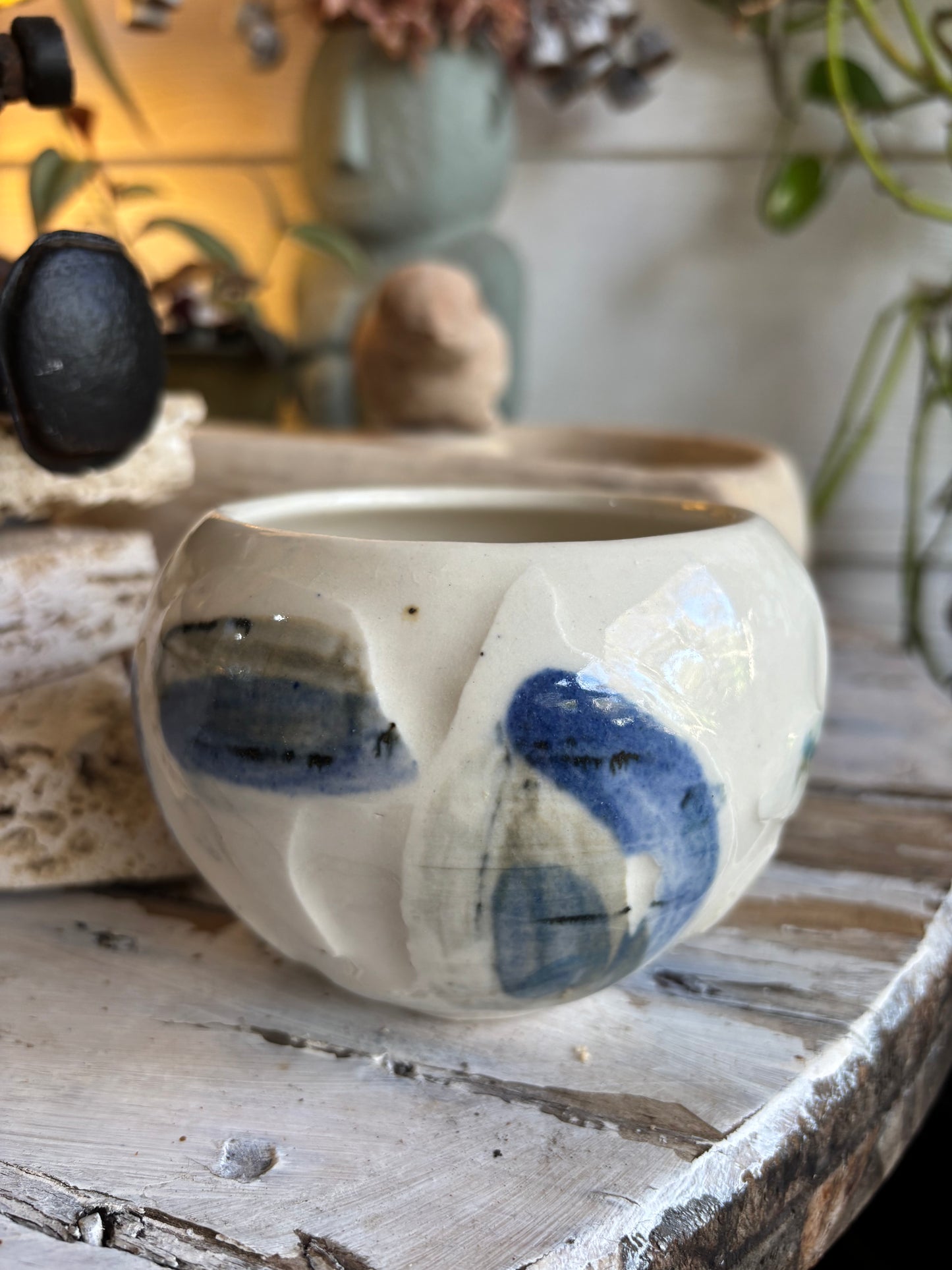 Handmade Stoneware Bowl - Pottery