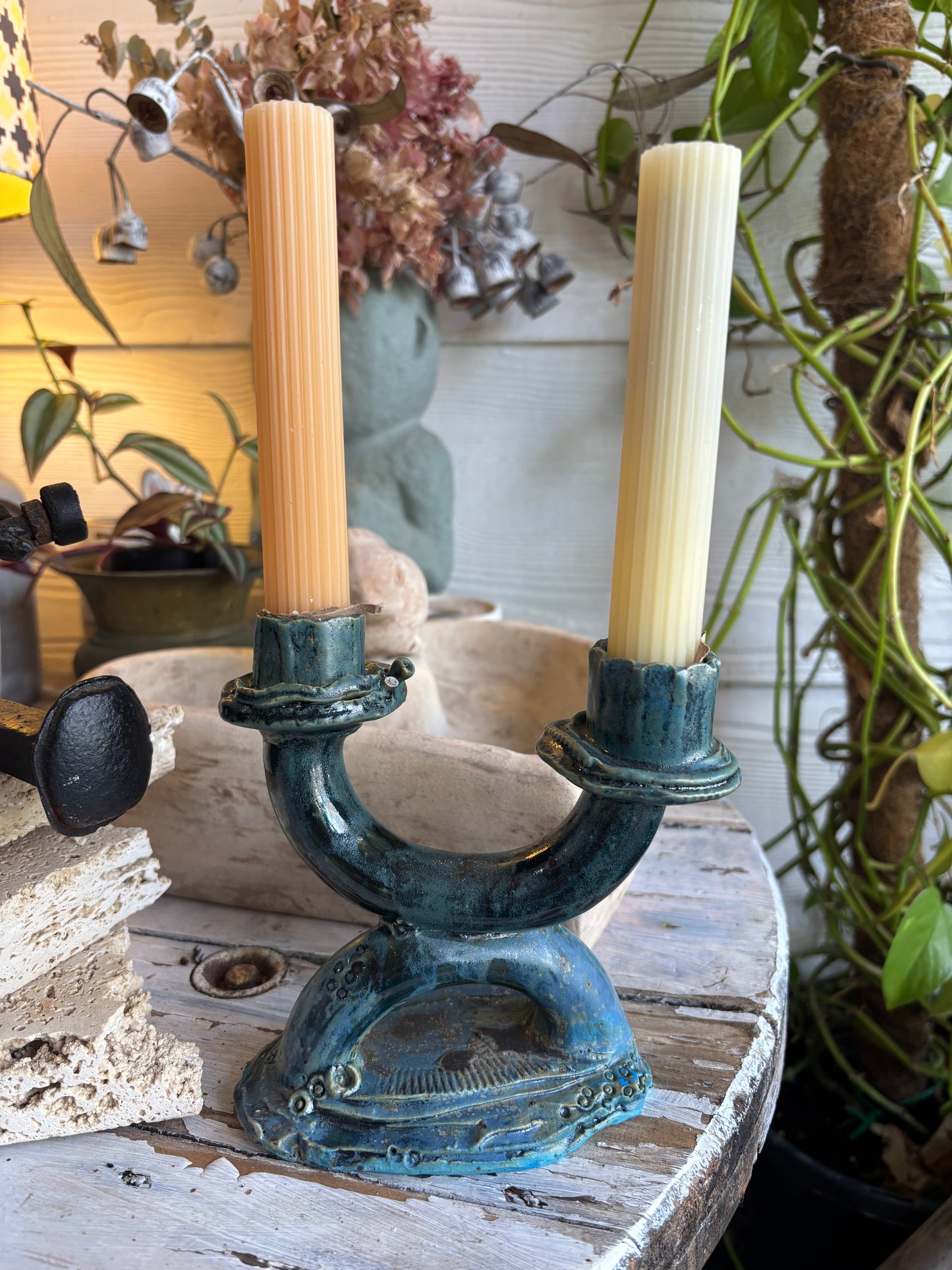 Handmade Candleholder - Pottery