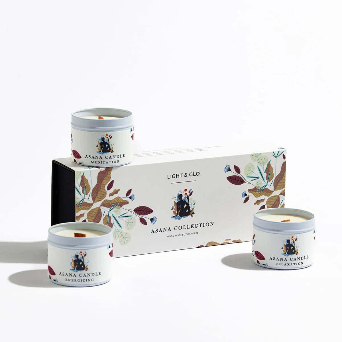 Asana Candle Range - Light & Glo