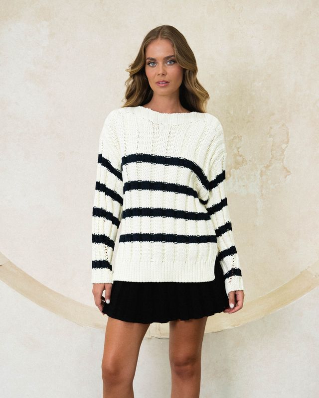 Ebby and I - Striped Knit (100% Cotton)