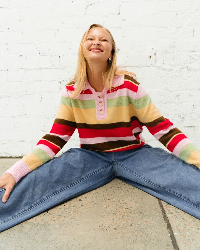Meredith Stripe Knit