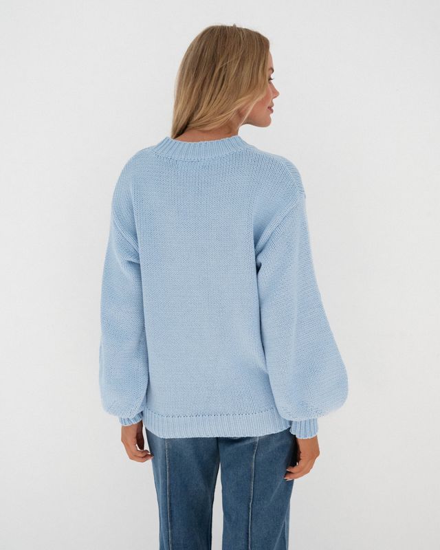 Paper Heart - Blue Knit Jumper