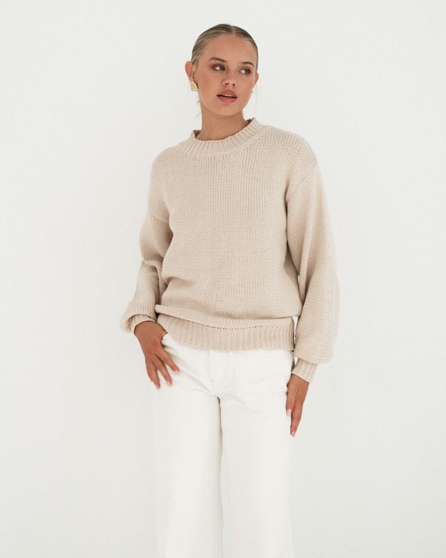 Paper Heart - Sydney Cream Sweater