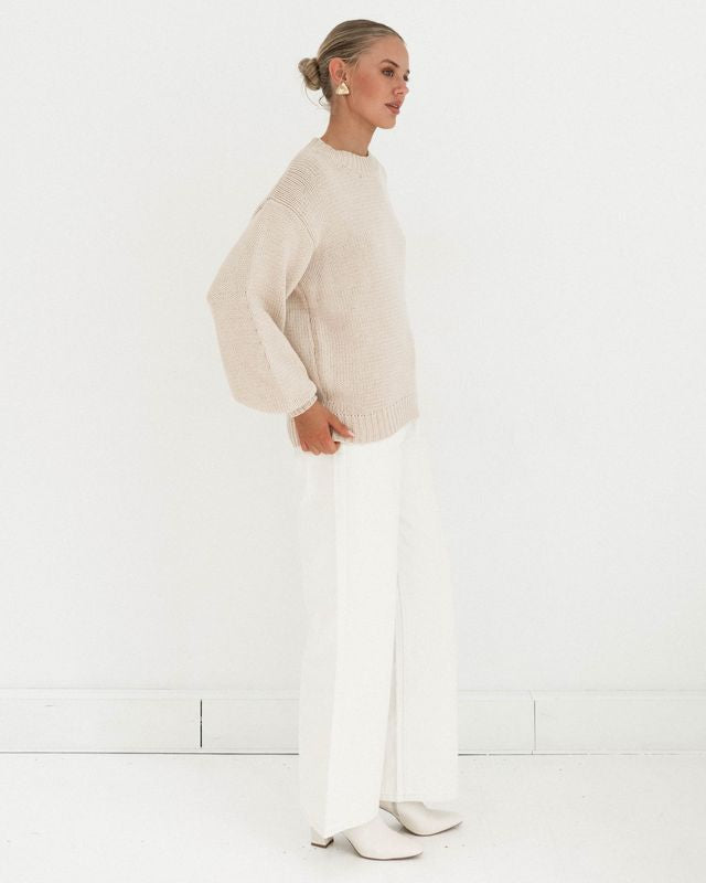 Paper Heart - Sydney Cream Sweater