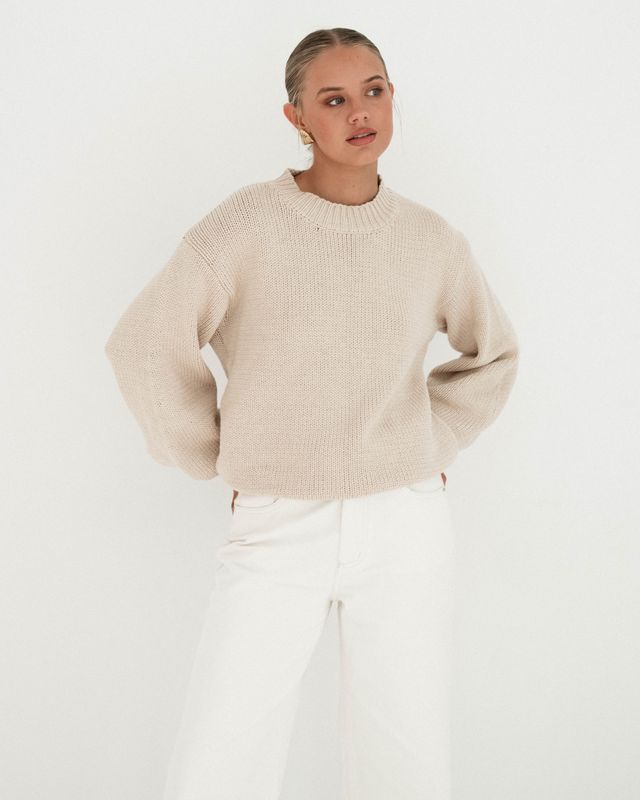 Paper Heart - Sydney Cream Sweater