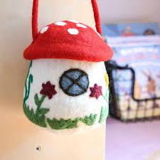 Tara Treasures - Felt Toadstool Bag