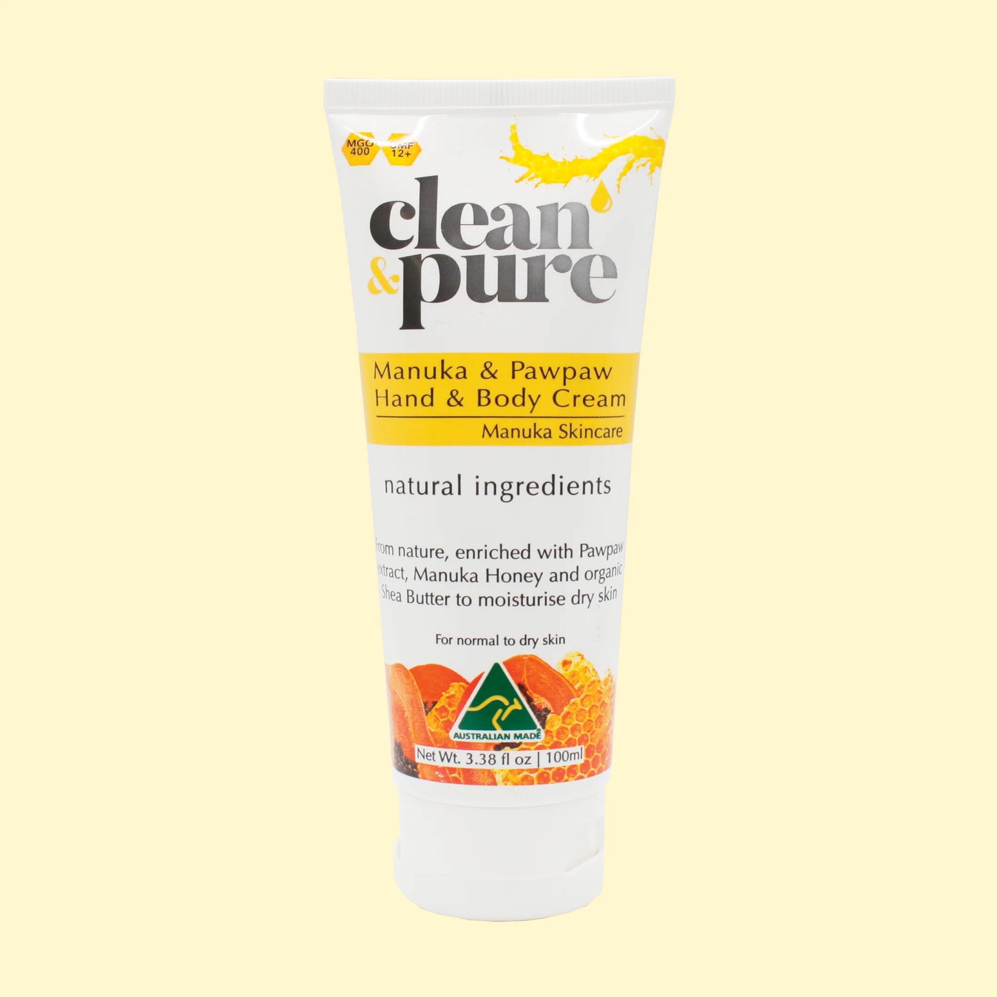 Clean & Pure - Hand and Body Cream