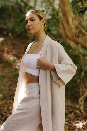 Summer Linen Kimono