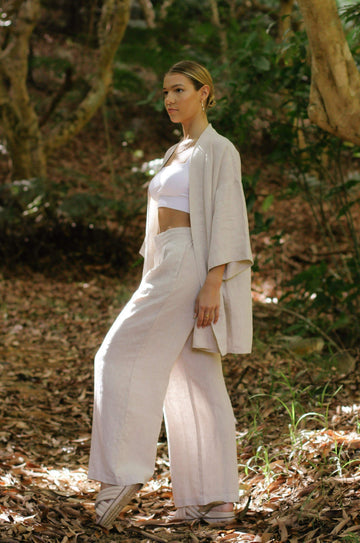 Summer Linen Kimono