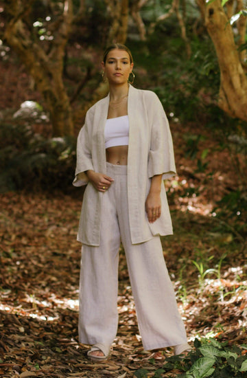 Summer Linen Kimono