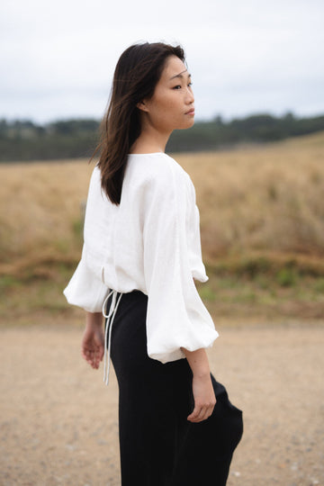 Louisa Linen Top