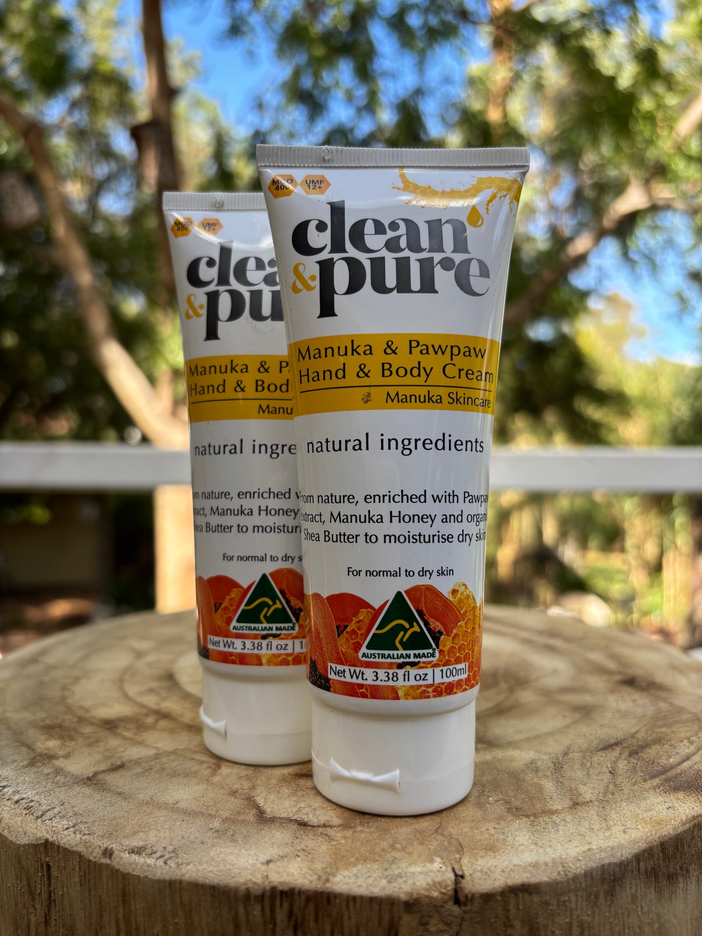 Clean & Pure - Hand and Body Cream