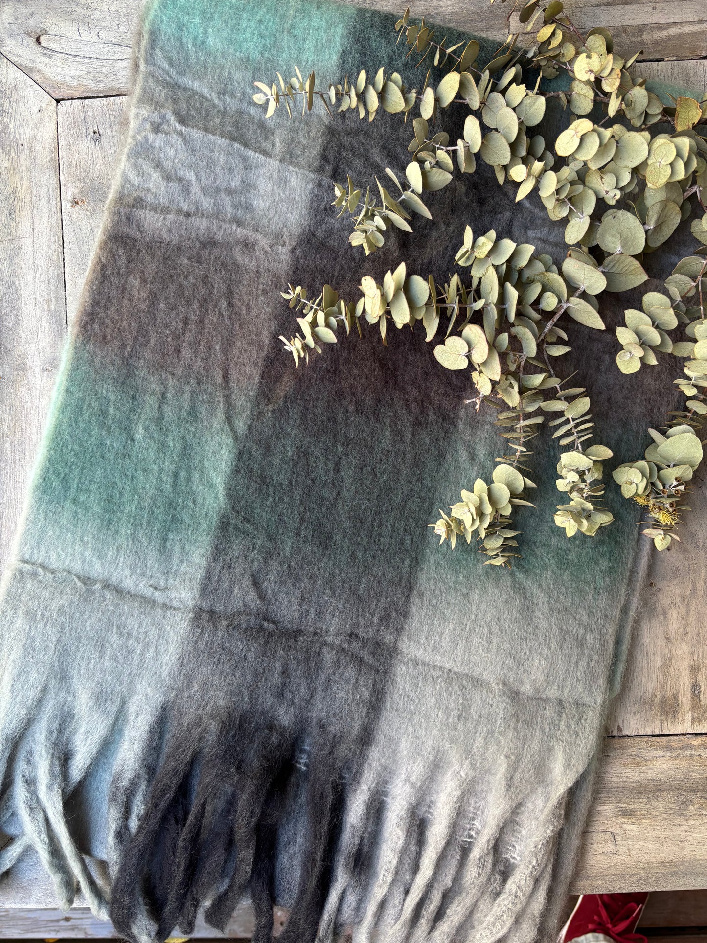 Scarf - Wool Checked (Multiple Colours)
