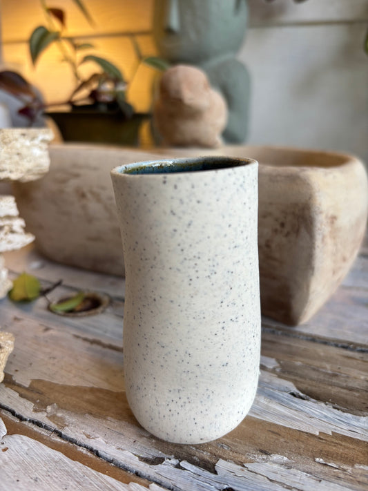 Speckled Bud Vase - Pottery (AC42)