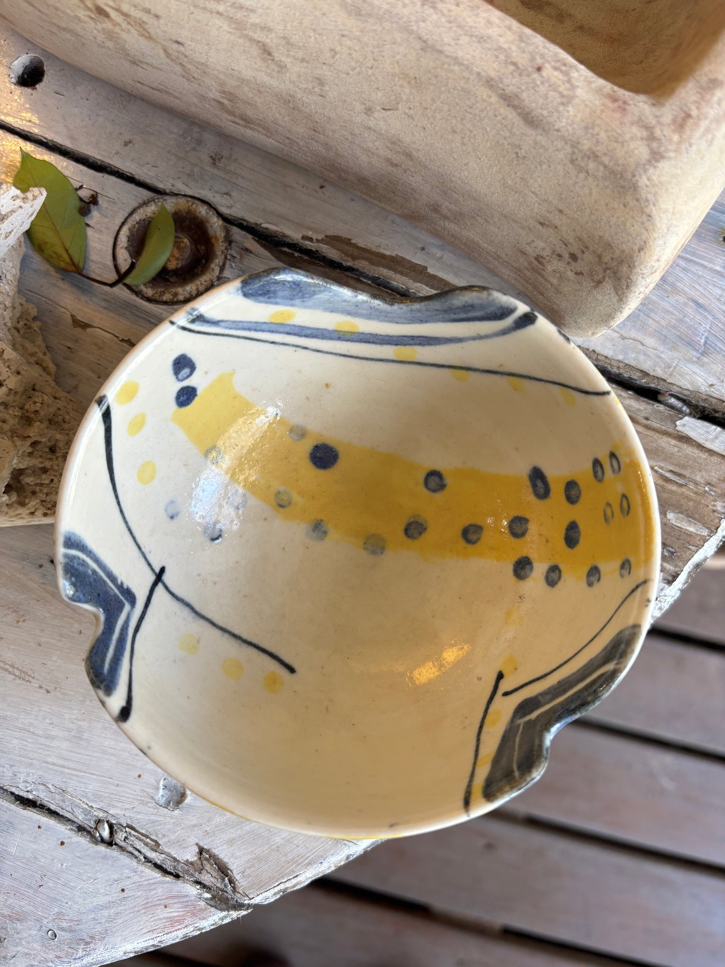 Happy Handmade Bowl - Pottery