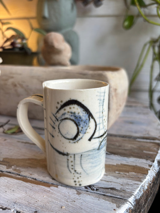 Handmade Mini Vase with Handle - Pottery