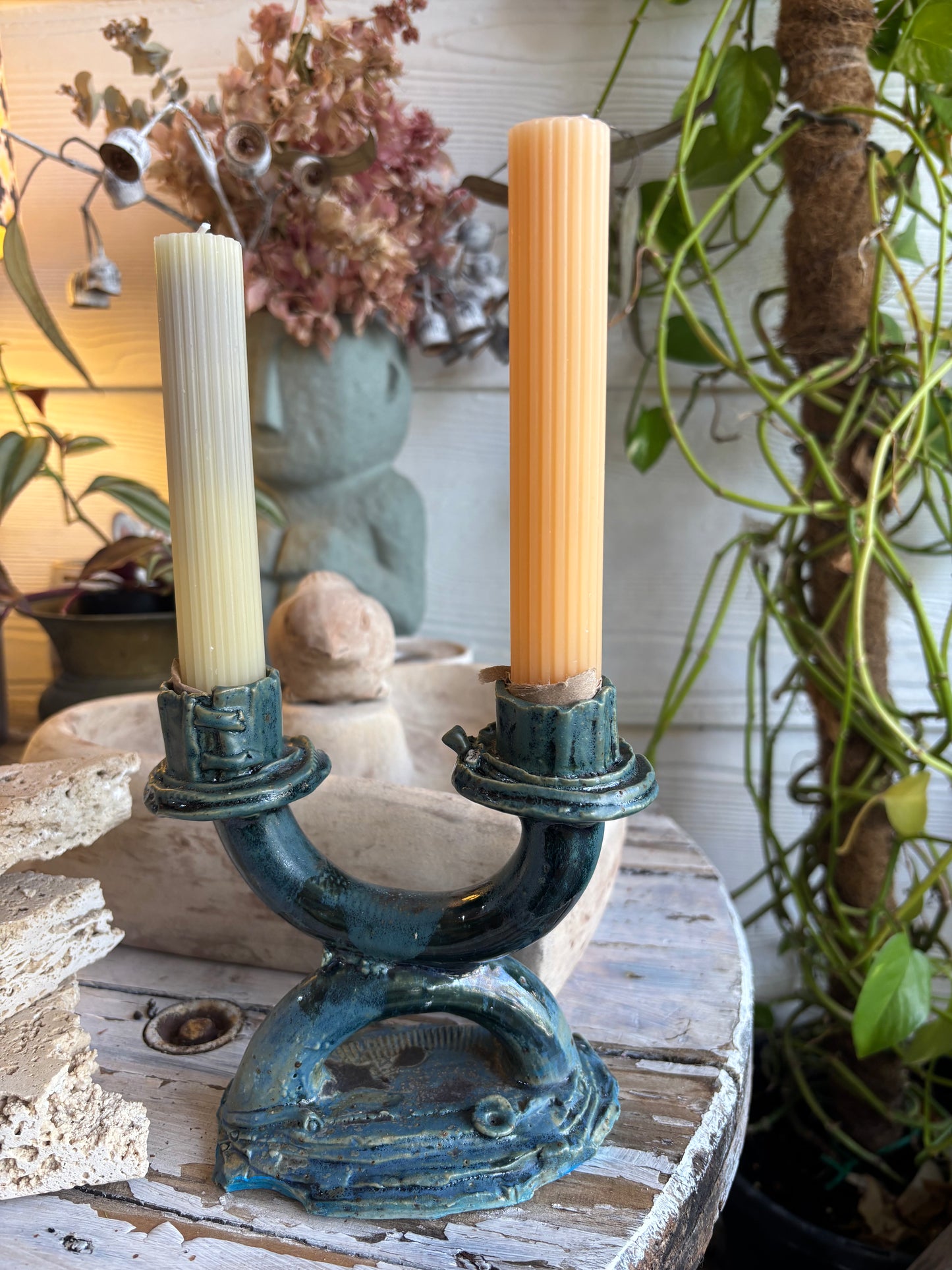 Handmade Candleholder - Pottery
