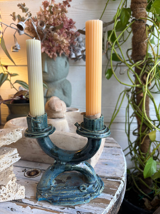Handmade Candleholder - Pottery