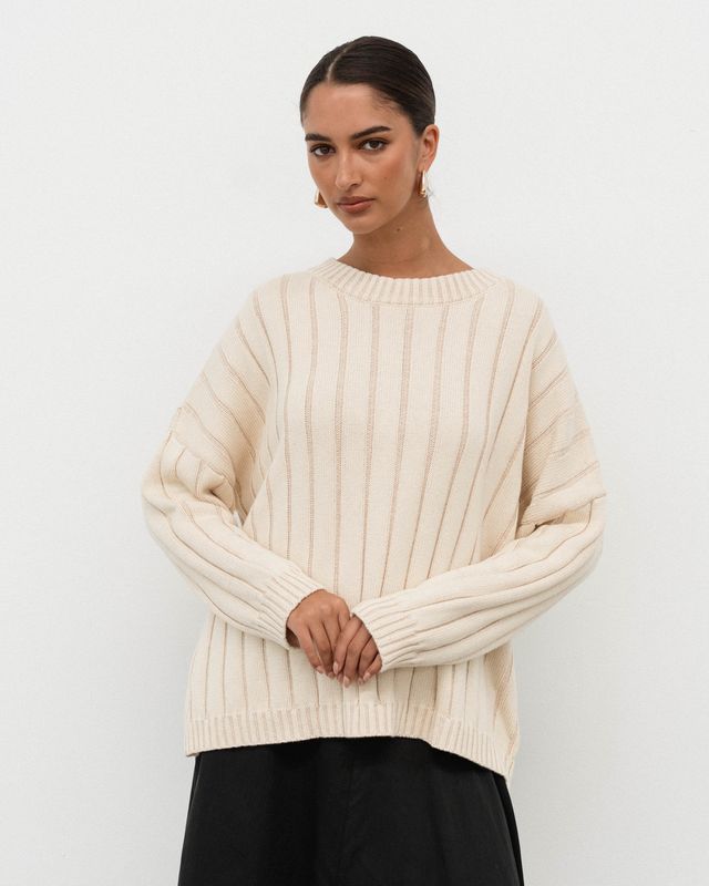 White Closet - Cream Knit