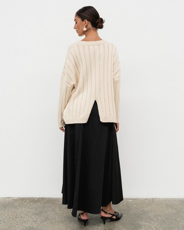 White Closet - Cream Knit