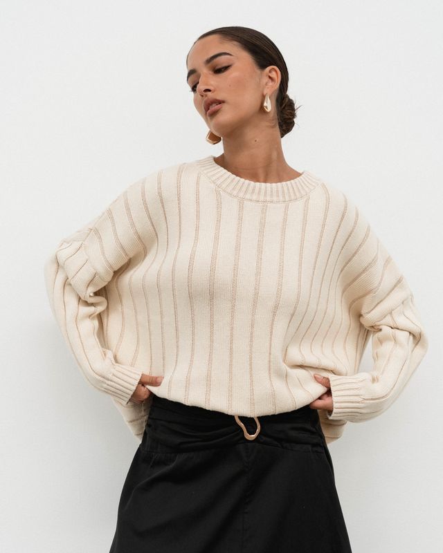 White Closet - Cream Knit