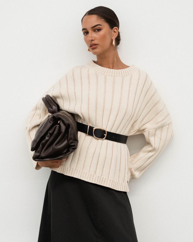 White Closet - Cream Knit