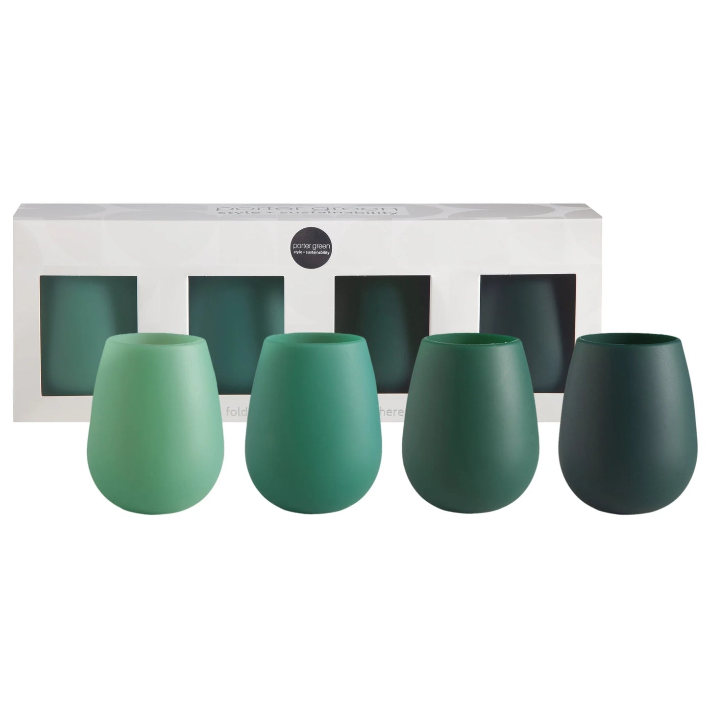 Fegg four pack - Porter Green (Mistletoe Colourway)