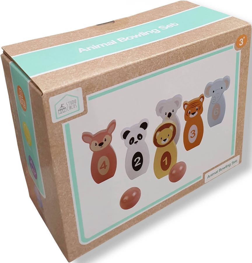 Animal Bowling Set - Studio Circus